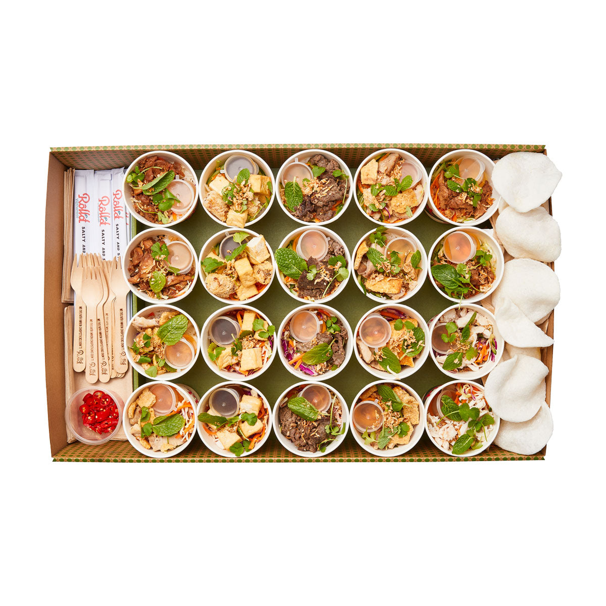 Catering Box 4: Mini Bowls Box