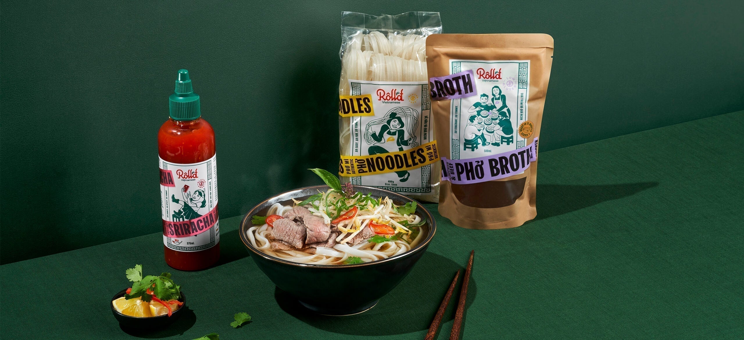 ROLL’D PHO NOODLE SOUP RECIPE