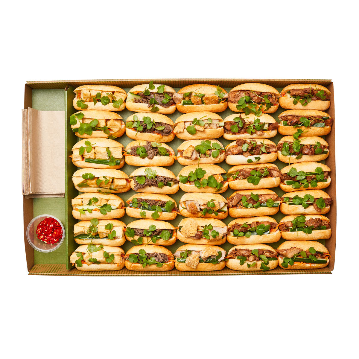 Catering Box 3: Mini Banh Mi Box