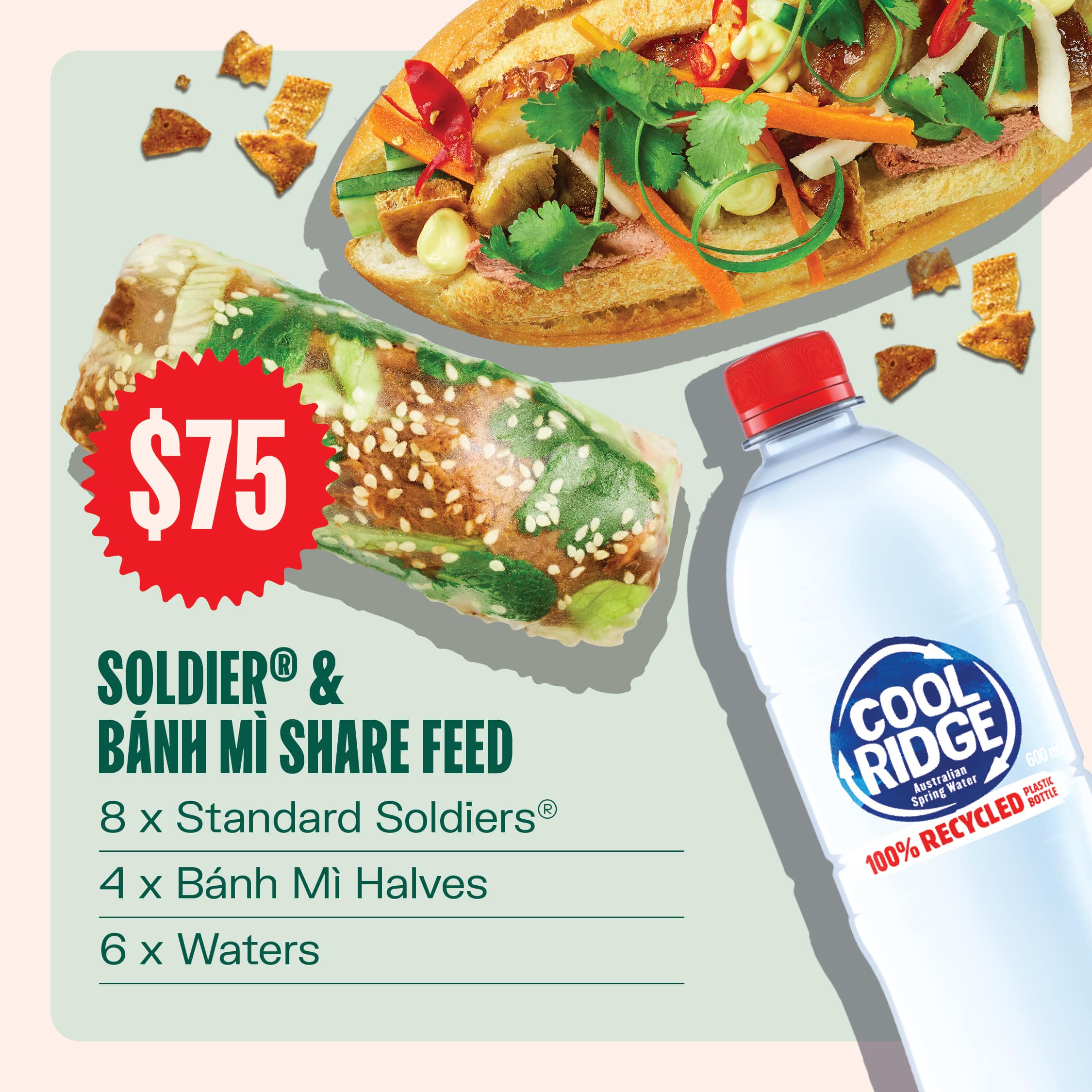 Soldiers & Banh Mi Feed