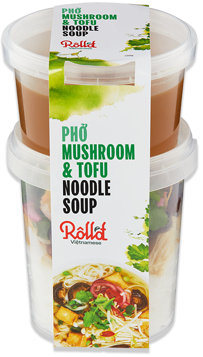 Mushroom Tofu Pho