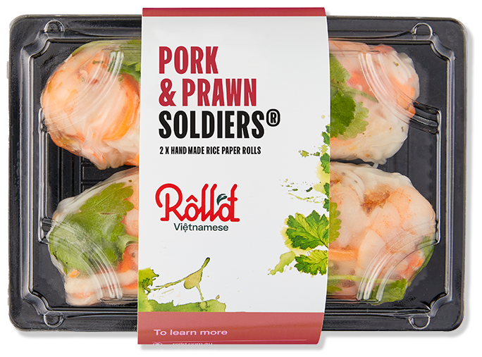 Pork And Prawn Soldiers
