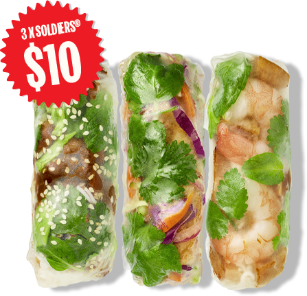 Soldiers® Rice Paper Rolls