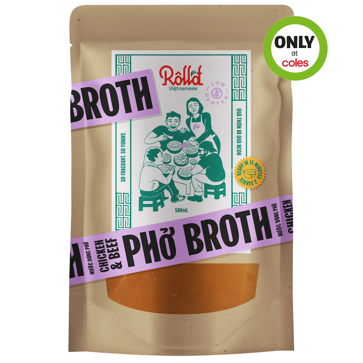 Roll’d Chicken & Beef Phở Broth