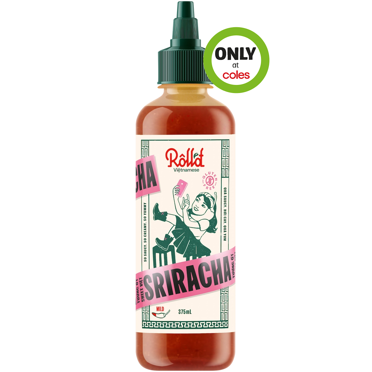 Roll’d Sweet Vietnamese Sriracha Sauce